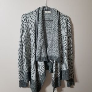 ABERCROMBIE & FITCH - cardigan asymetrical hem